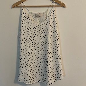 Loft racer back tank top